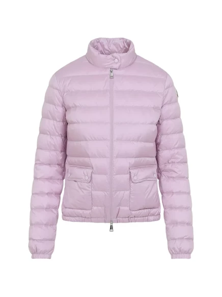 Женская куртка Moncler стеганая с карманами, розовая