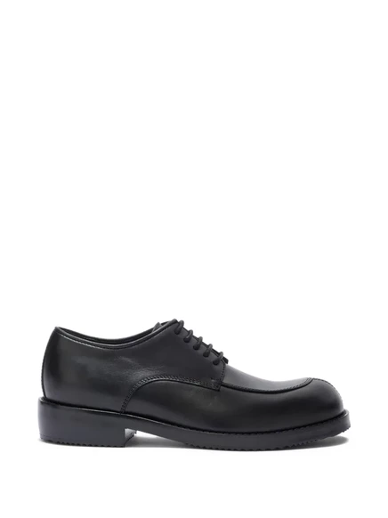Мужские дерби Dries van Noten кожаные, черные