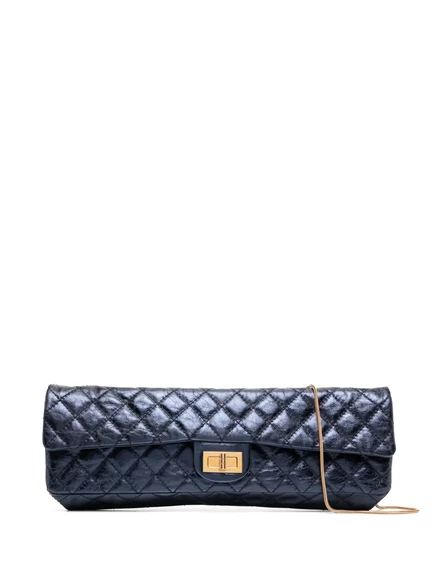 Женская сумка CHANEL Pre-Owned Classic Flap, синяя
