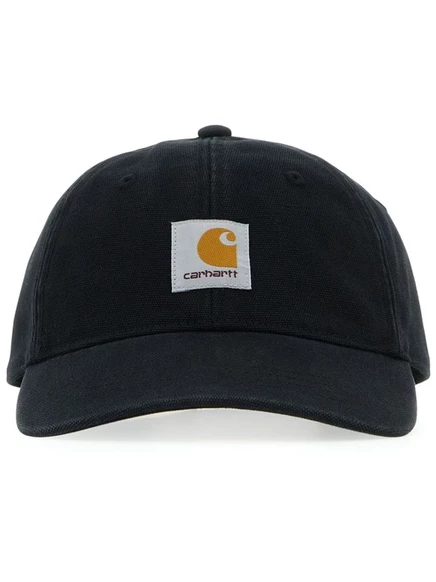 Мужская бейсболка Carhartt WIP с нашивкой, черная