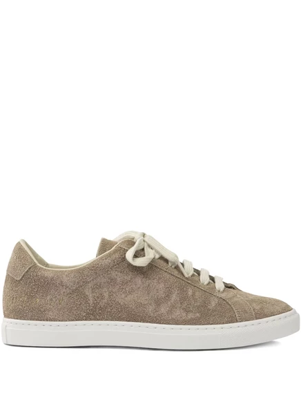 Замшевые кроссовки на шнуровке Common Projects Achilles neutrals