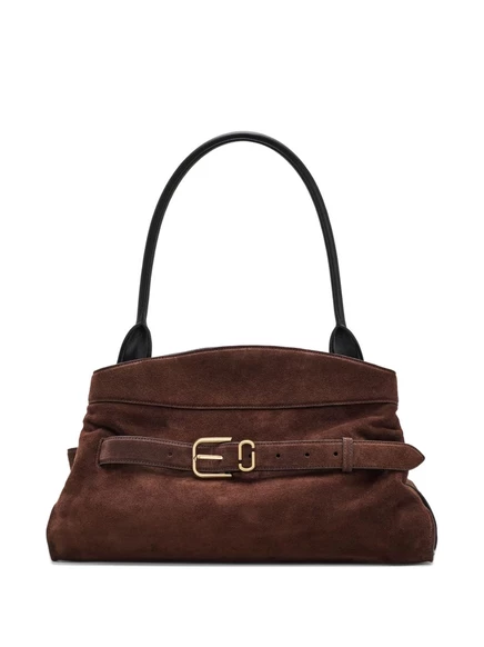 Женская сумка-тоут Marc Jacobs The Dakota из замши, коричневая