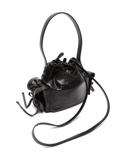 Сумка через плечо Acne Studios с несколькими карманами black