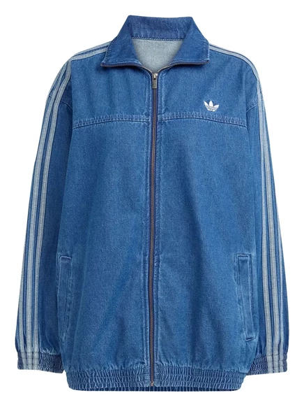 Женская джинсовая куртка Adidas Adilenium, синяя