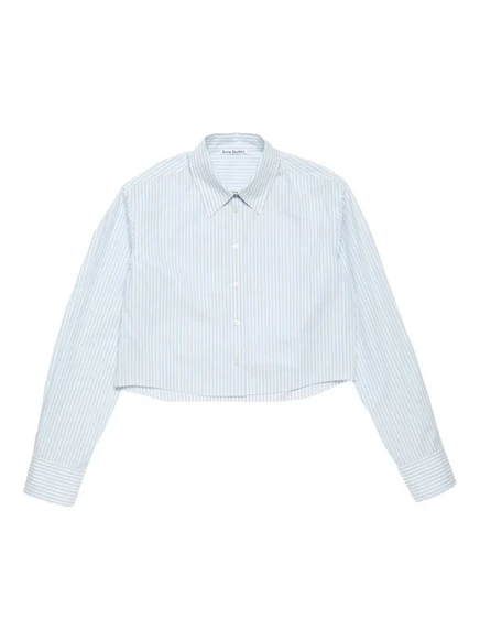 Рубашка Acne Studios на пуговицах blue