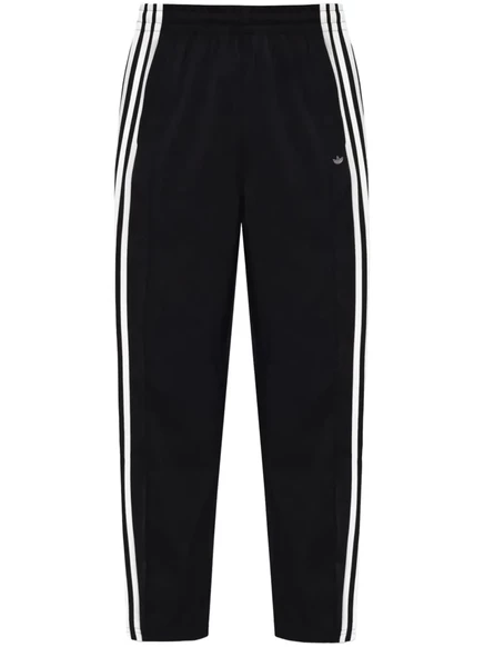 Мужские спортивные штаны Adidas с боковыми полосами, черные
