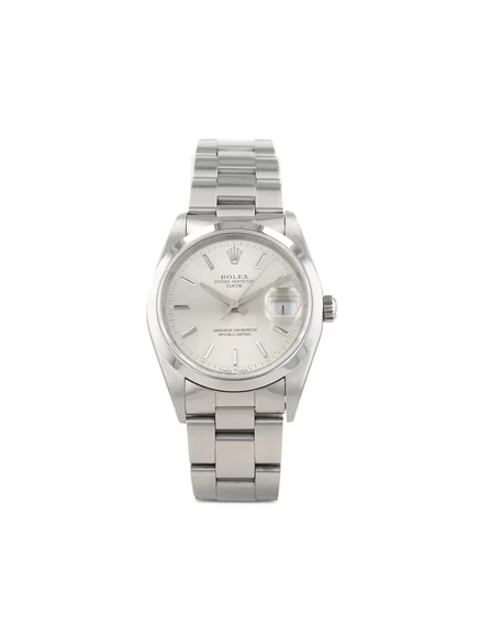 Мужские часы Rolex Oyster Perpetual Date 34 мм 1991, серые