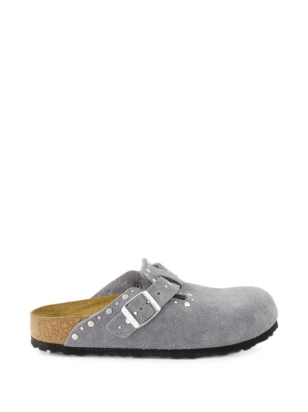 Женские сабо Birkenstock Boston Rivets, синие
