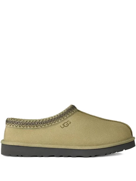 Мужские мюли Ugg Tasman из замши с логотипом, нейтральные