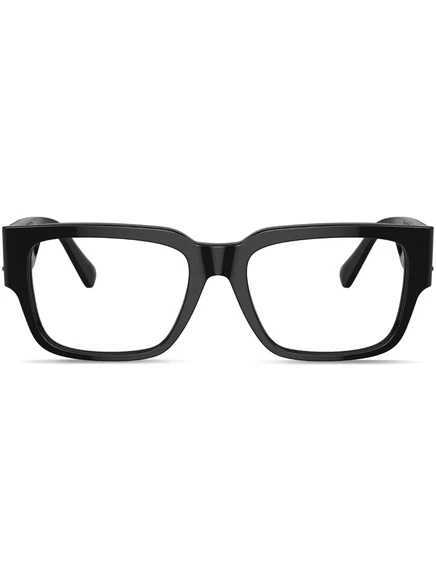 Мужские очки Versace Eyewear Medusa прямоугольные, черные