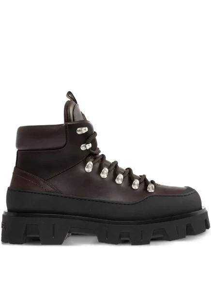 Походные ботинки Moncler 50mm Peak Trek brown