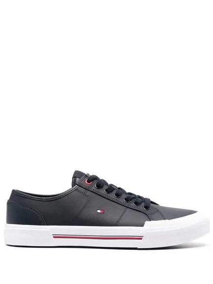 Мужские кеды Tommy Hilfiger с вышитым логотипом, синие