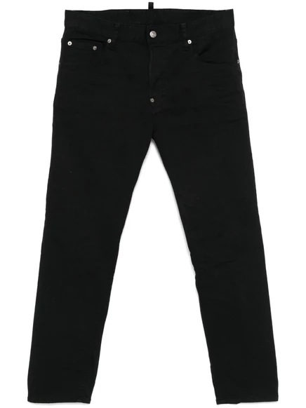 Мужские джинсы DSquared2 Skater skinny, черные