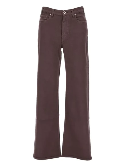 Джинсы из хлопчатобумажной смеси AG Jeans brown