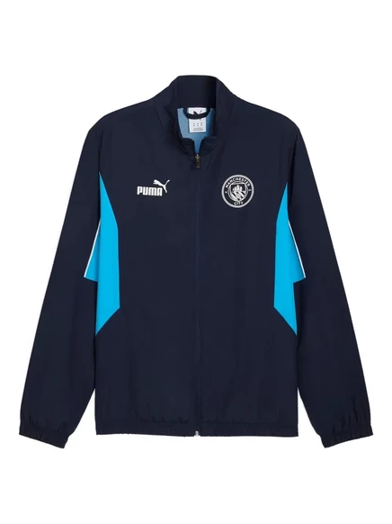 Мужская спортивная куртка Puma Manchester City Archive на молнии, синяя