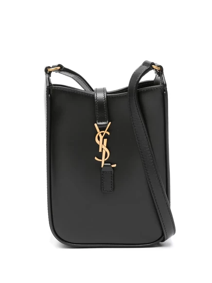 Женская сумка-хобо Saint Laurent Le 5 À 7, черная