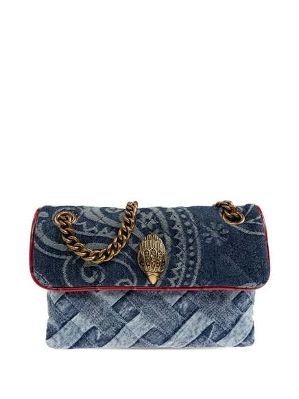 Женская мини-сумка Kurt Geiger Kensington, синяя