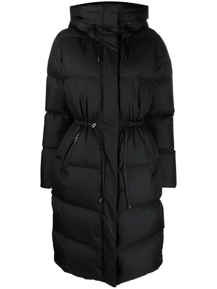 Женский пуховик Mackage с капюшоном, черный