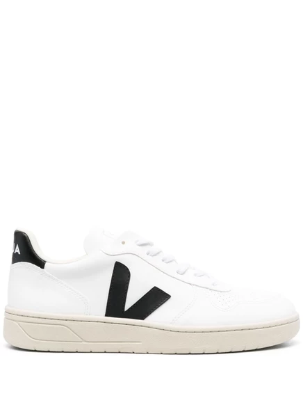 Кроссовки с низким берцем VEJA V-10  white