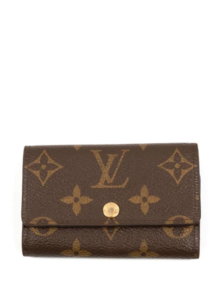 Унисекс ключница Louis Vuitton Pre-Owned монограммная, коричневая