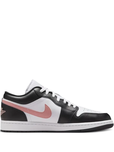Мужские кеды Jordan Air Jordan 1 Black Rust Pink, черные
