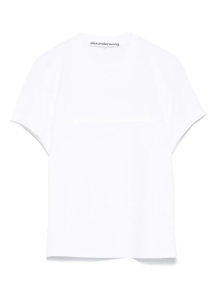Женская футболка Alexander Wang из хлопка, белая