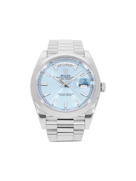 Мужские часы Rolex Day-Date 36 мм, серебристые