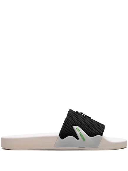 Мужские сланцы Raf Simons Astra с логотипом, черные