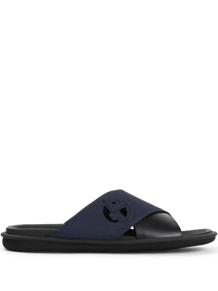 Мужские слайдеры Giorgio Armani crossover, синие