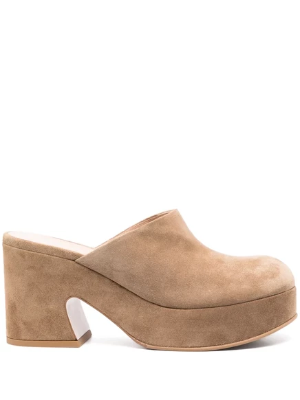 Мулы Gianvito Rossi 90 мм Lyss brown