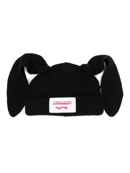 Мужская шапка charles jeffrey loverboy с ушками, черная
