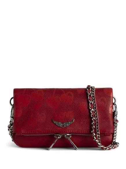 Женский клатч Zadig & Voltaire Mini Rock, винный