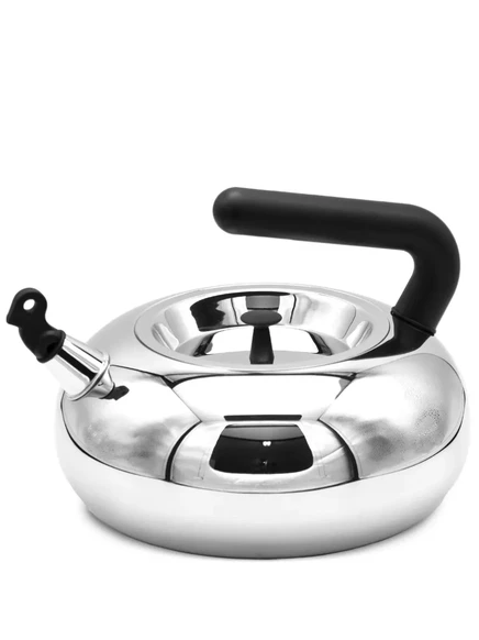 Чайник Alessi Bulbul из нержавеющей стали, серебристый