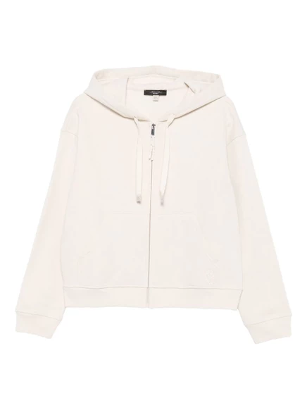 Куртка на молнии с капюшоном Weekend Max Mara neutrals