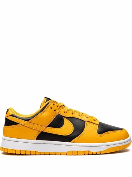 Кроссовки Nike Dunk Low Goldenrod, черно-желто-белые