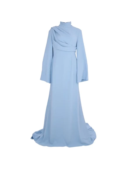 Женское платье макси Solace London Swinton, синее