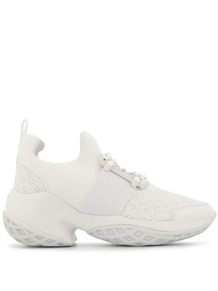 Женские кеды Roger Vivier Viv' Run, белые