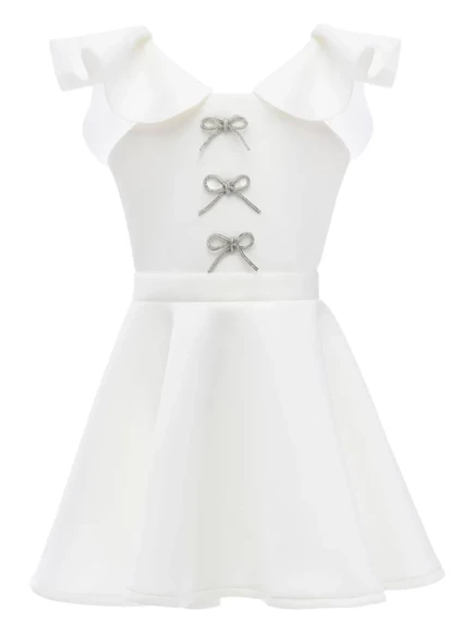 Платье для девочек Mimi Tutu Trinity, белое