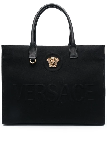 Женская сумка-тоут Versace La Medusa, черная