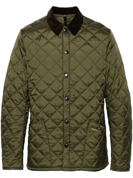 Мужская стеганая куртка Barbour Liddesdale, оливковая