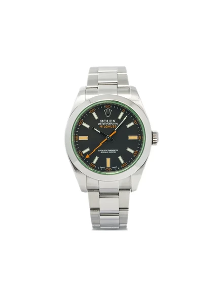 Мужские часы Rolex Milgauss 40 мм, сталь, черный