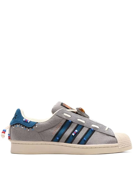 кроссовки-слипоны adidas Superstar grey