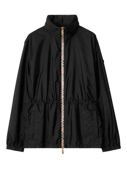 Женская куртка Burberry с нашивкой логотипа, черная