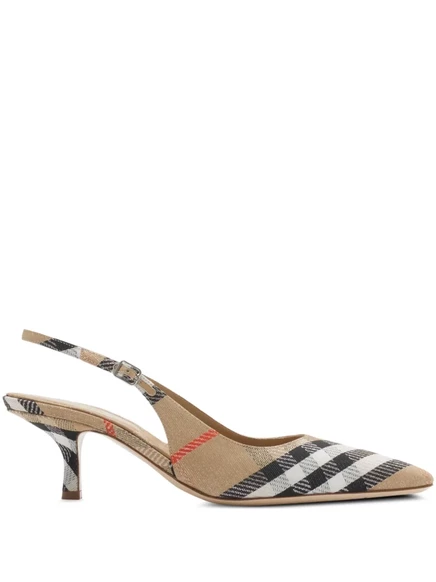 Туфли-лодочки Burberry Birdie 55 мм neutrals