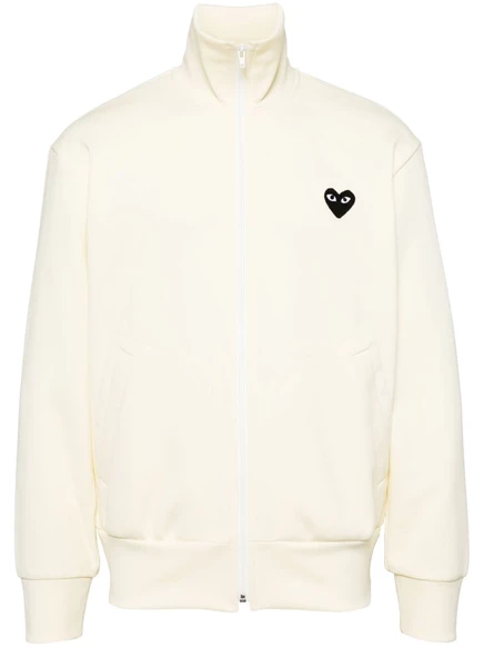 Унисекс куртка COMME des GARONS PLAY, айвори/черная