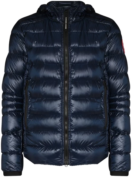 Упаковываемая куртка с капюшоном Canada Goose Crofton blue
