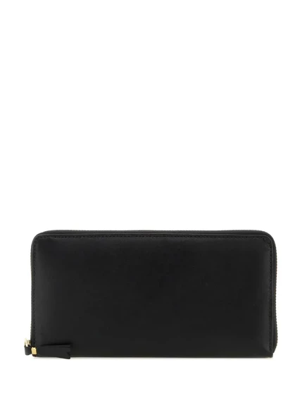 Кошелек Comme Des Garons Wallet кожаный, черный