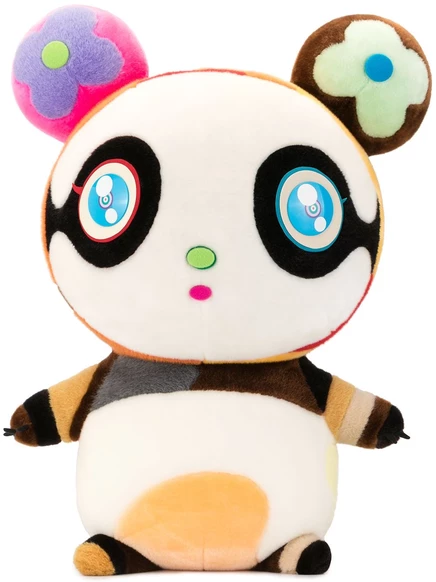 Плюшевая кукла Petit Panda 2009 года выпуска, бывшая в употреблении у Louis Vuitton multicolour
