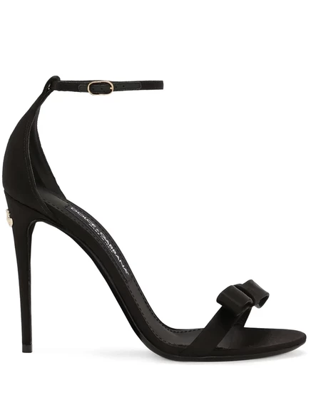 Атласные босоножки Dolce & Gabbana Keira 105 мм