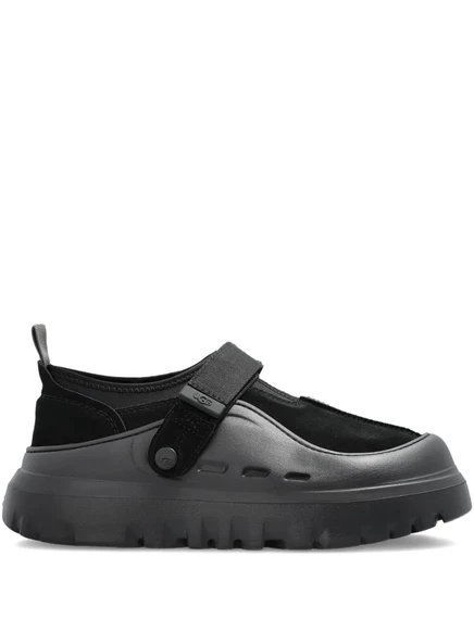 Ботинки на платформе с ремешком UGG PeakMod black